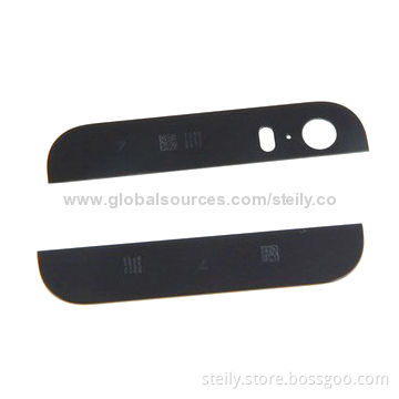 Back Cover Up and Down Glass for iPhone 5S, Black and White Replacement Parts